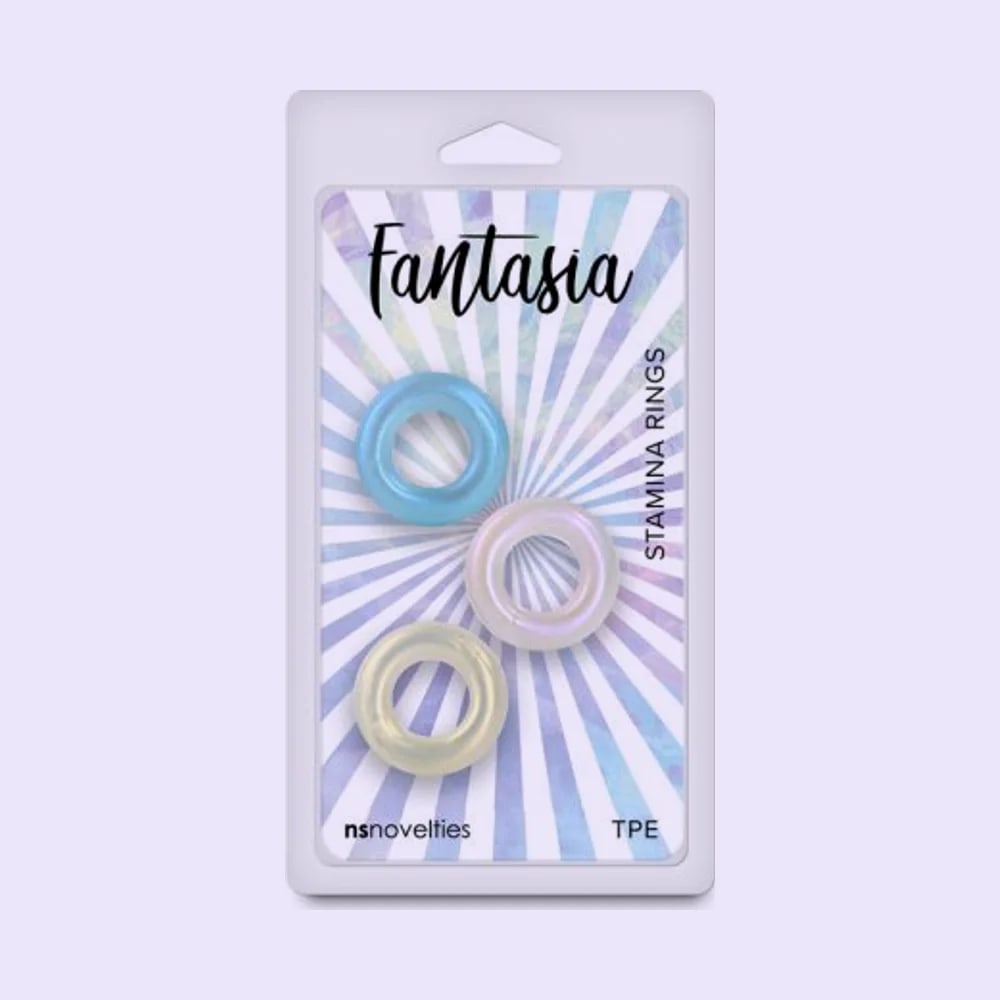 Fantasia Stamina Cock Rings [Multicolour]
