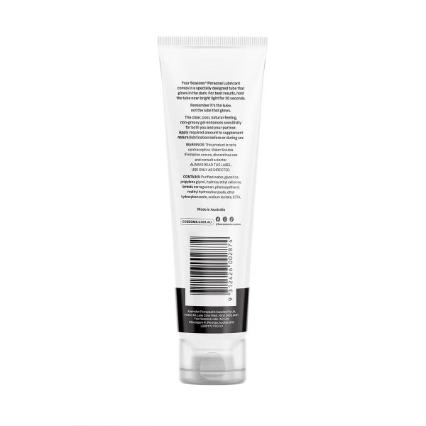 Four Seasons Glow in the Dark Tube Water-Based Lubricant - Image 2