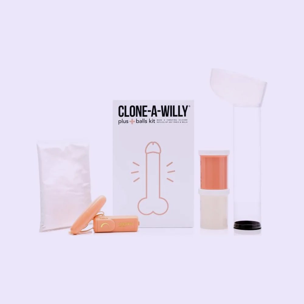 Clone-A-Willy - Penis Plus Balls DIY Dildo Kit