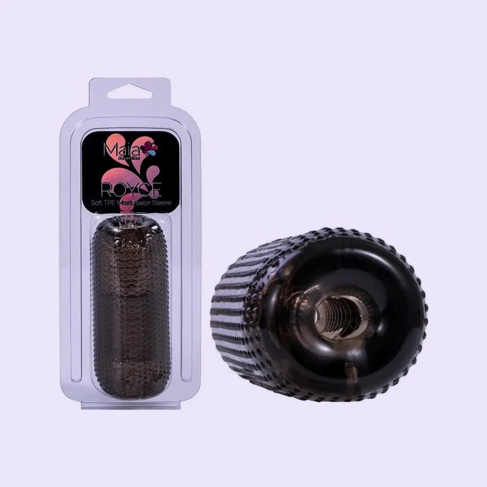 Maia Royce Masturbator Stroker Sleeve (Black)