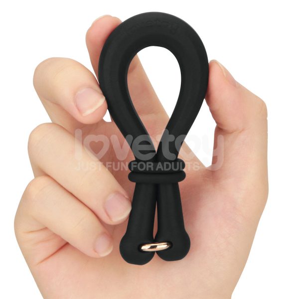 Pinnacle Pro Anyfit Plus Stretcher - Black Adjustable Cock Ring - Image 2