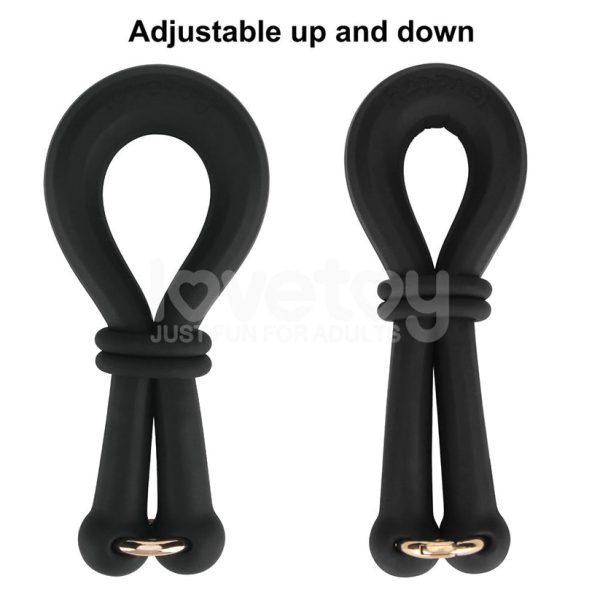 Pinnacle Pro Anyfit Plus Stretcher - Black Adjustable Cock Ring - Image 4