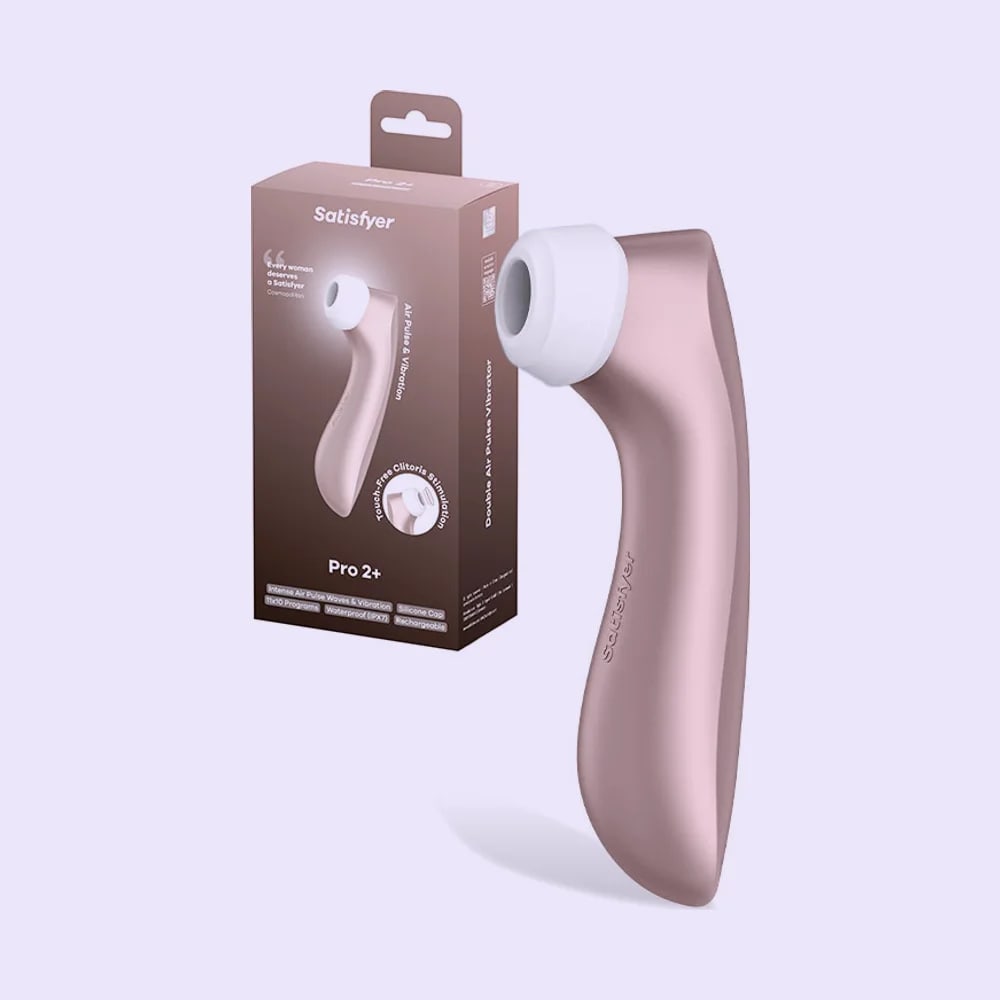 Satisfyer Pro 2+ Air Pulse & Vibrating Clitoral Stimulator