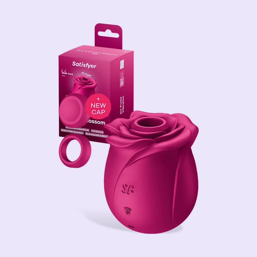 Satisfyer Pro 2 Classic Blossom - Rose Clitoral Stimulator