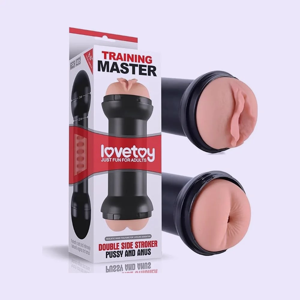 Training Master Double Side Stroker - Pussy & Ass