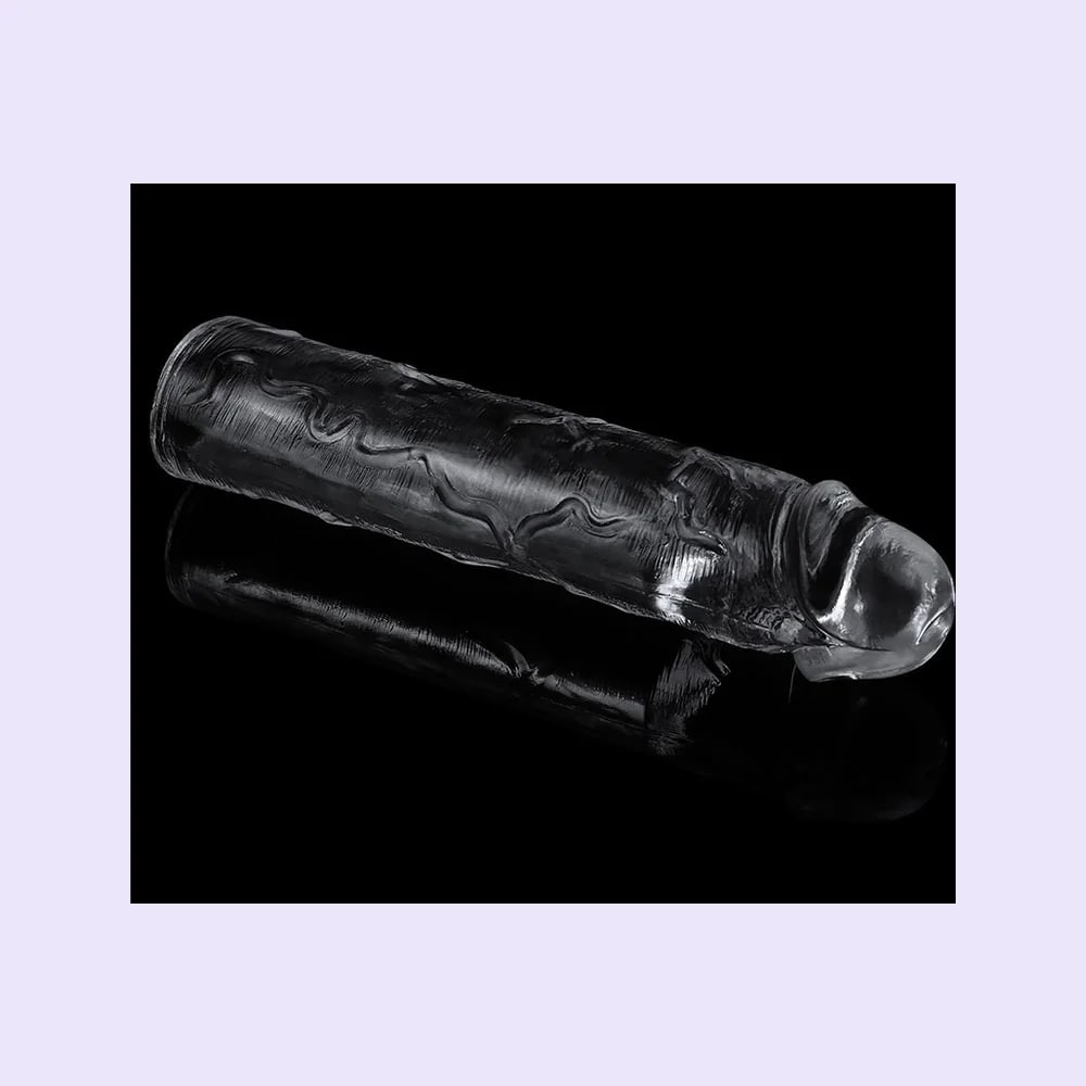 Flawless Clear Penis Sleeve (Add 2")