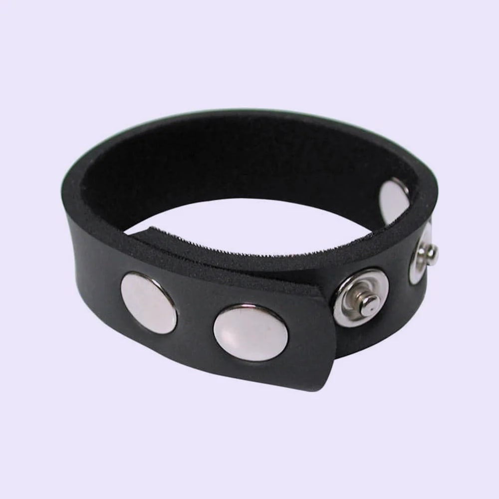 KinkLab 5 Snap Neoprene Cock Ring