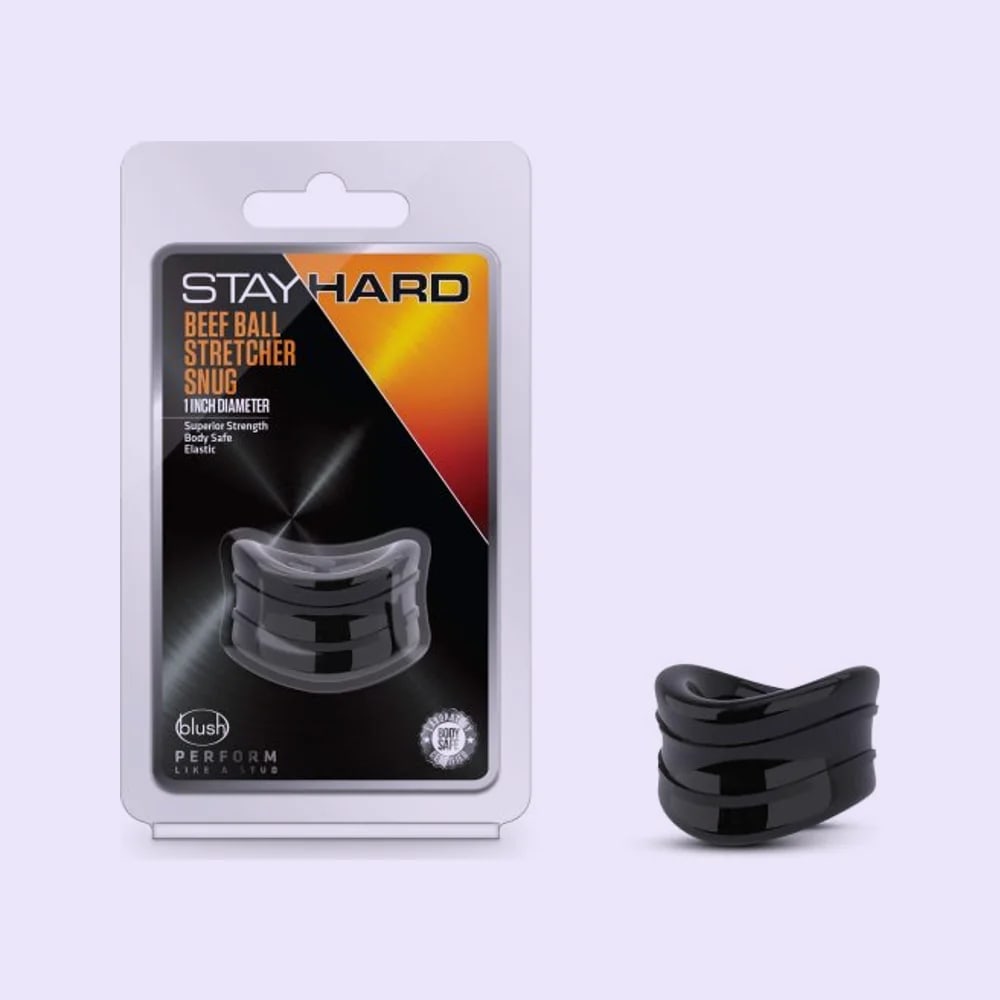 Stay Hard Beef Ball Stretcher 1" Snug